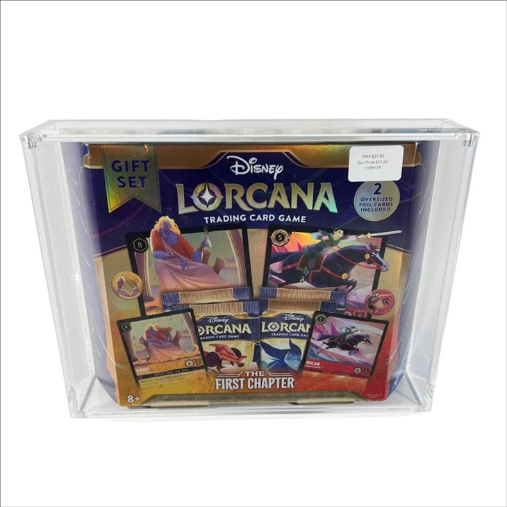 Acrylic Disney Lorcana Disney 100 Collector's Edition Set Display Case